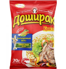 Лапша "Доширак Квисти" Говядина, 70г