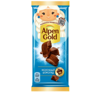 Шоколад Alpen Gold Молочный, 80г
