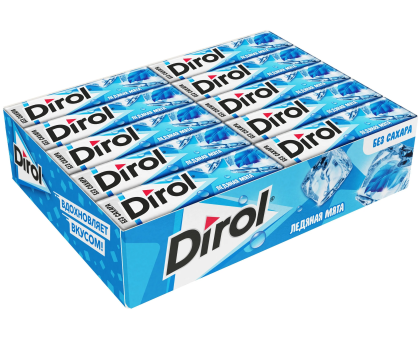 Жевательная резинка Dirol, Ледяная мята