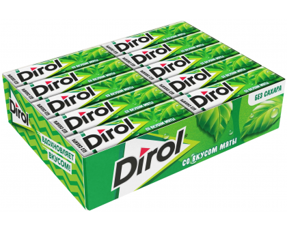 Жевательная резинка Dirol, Мята