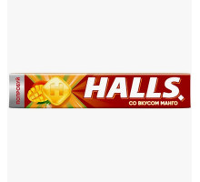 Halls Карамель леденцовая, Манго, 25г