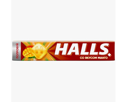 Карамель леденцовая Halls «Манго», 25 г
