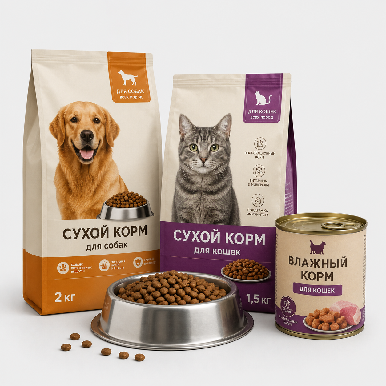 Корма для животных